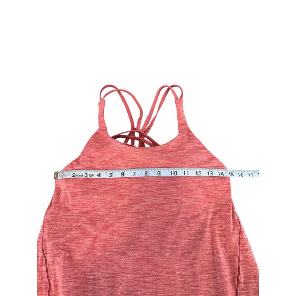 Lululemon Free To Be Serene 2 in 1 Tank Top Pink Workout Athletic Active Size 8 - Picture 8 of 8